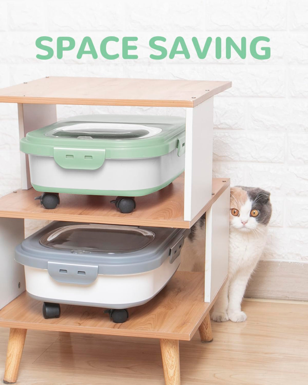 DDMOMMY four side locking lids ensure reliable freshness and moisture protection.