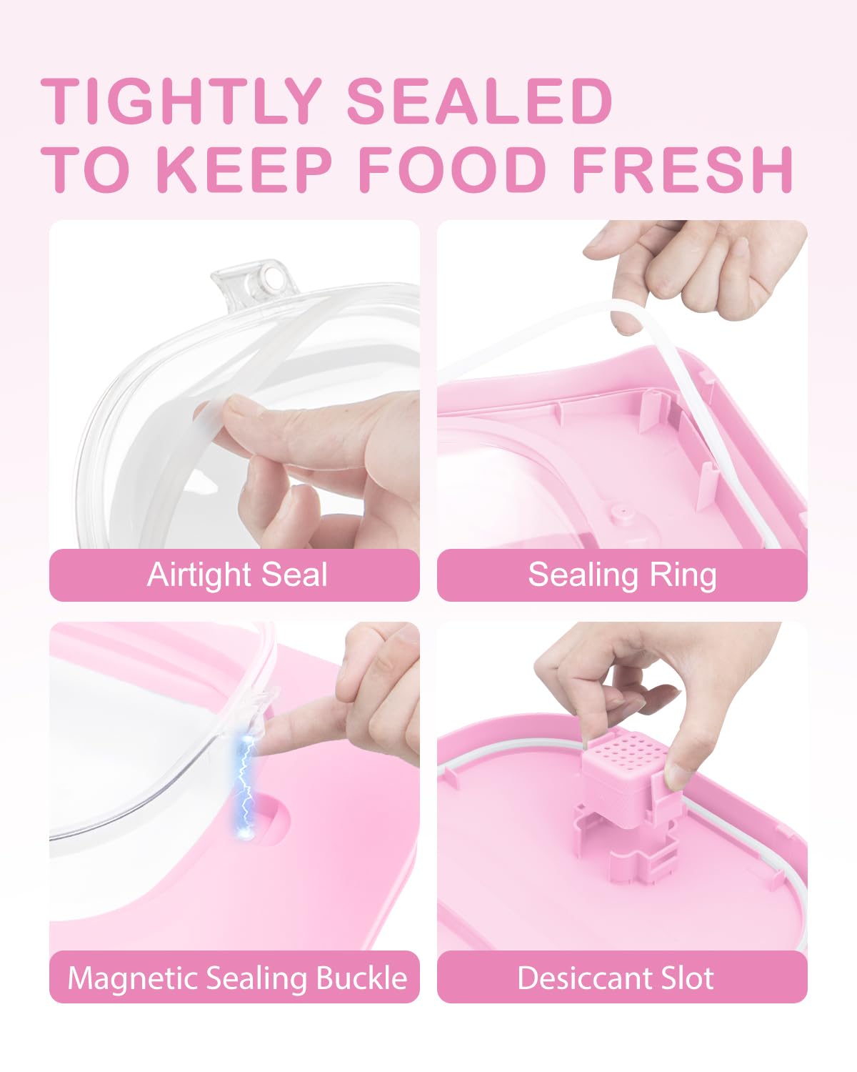 ddmommy foldable pet food bin fits small kitchens and shelves