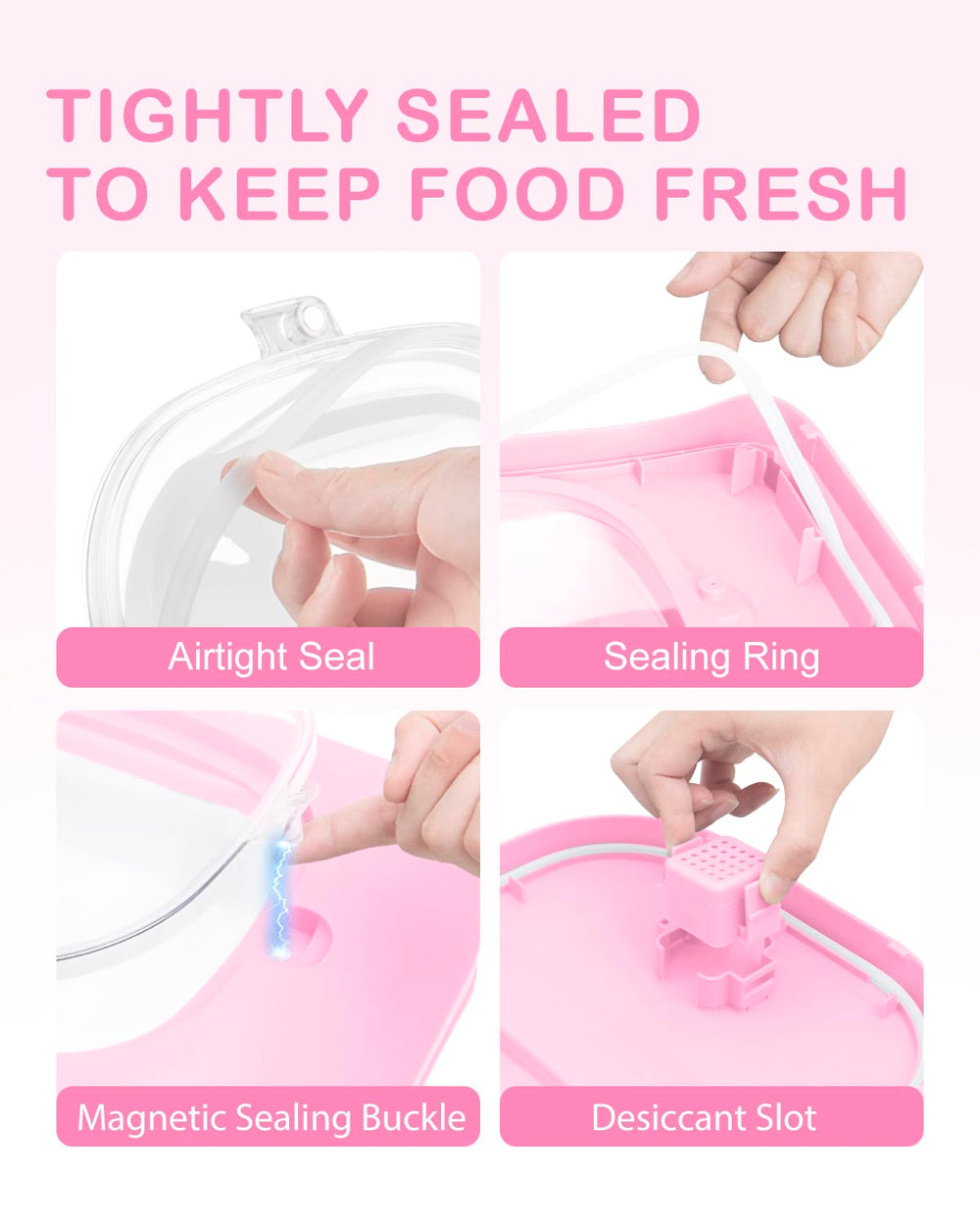 ddmommy foldable pet food bin fits small kitchens and shelves