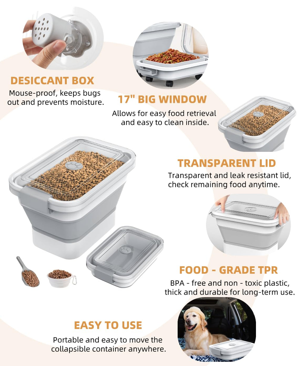 DDMOMMY food-grade material ensures durability for pet meals
