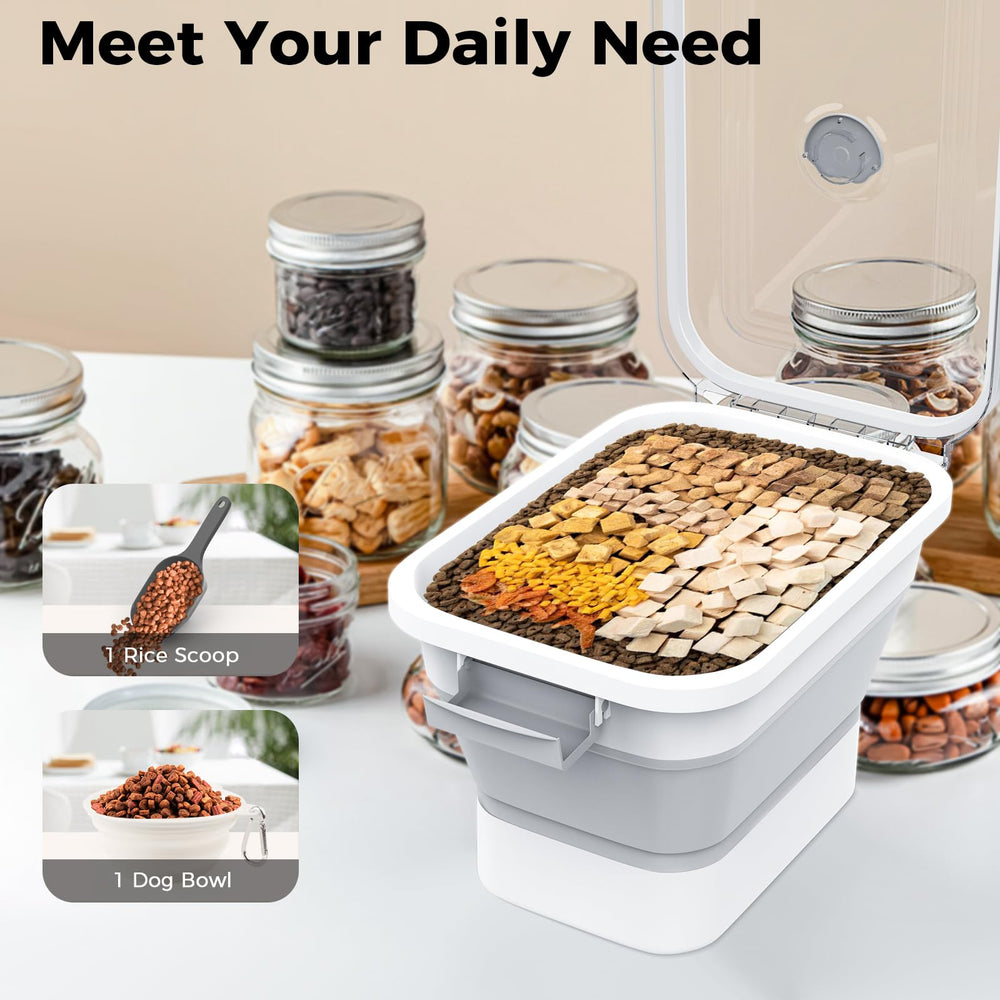 DDMOMMY food scoop and dog bowl included for easy serving