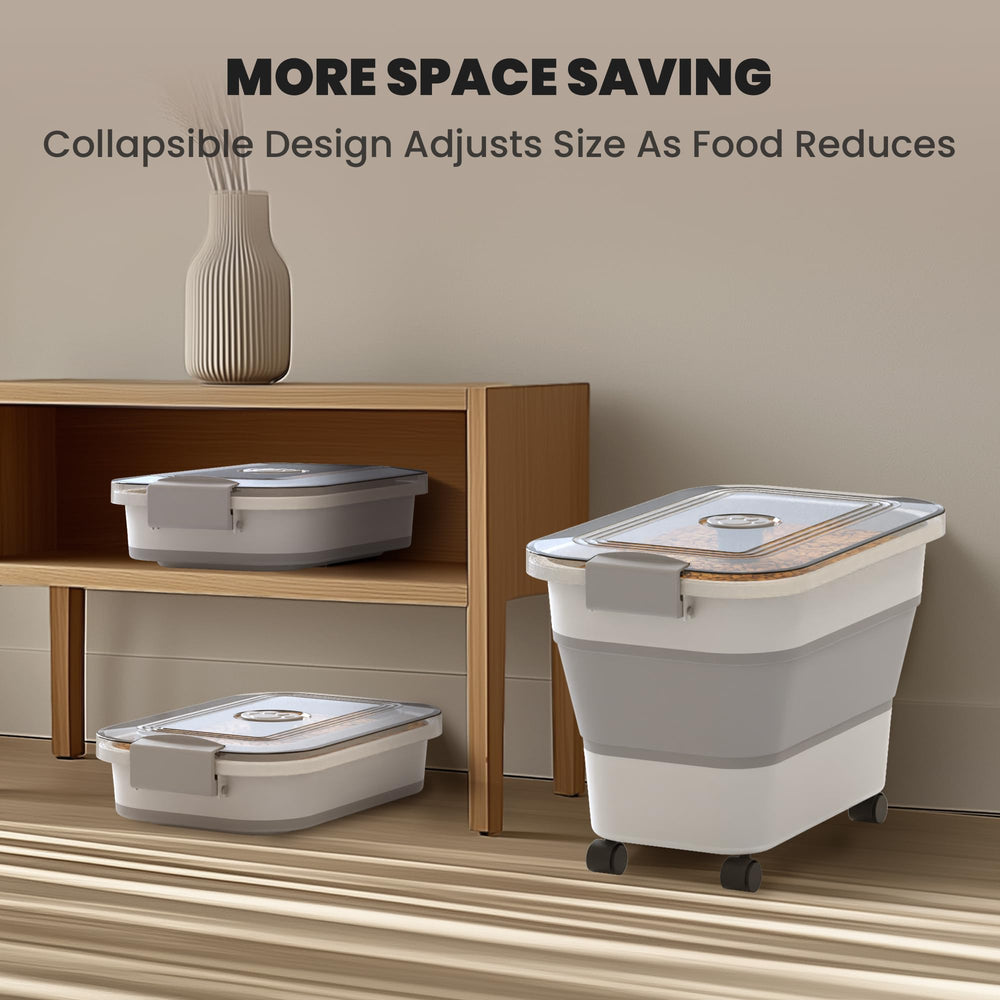 DDMOMMY multi-use storage suits pet food and pantry needs.