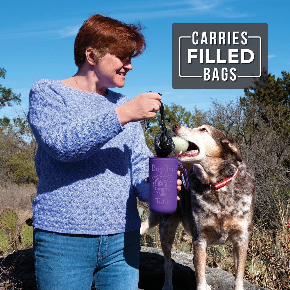 DDT Dog Doo Tube durable plastic resists odors over time.