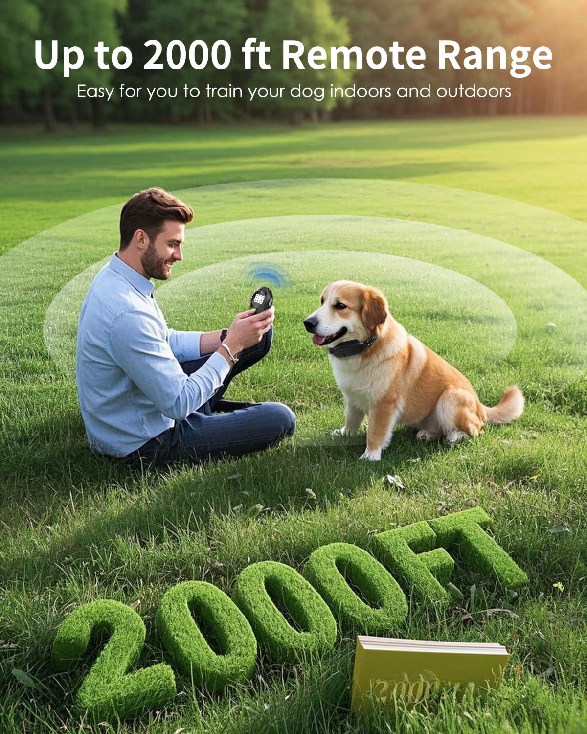 DDZ all-weather training collar for indoor and outdoor use