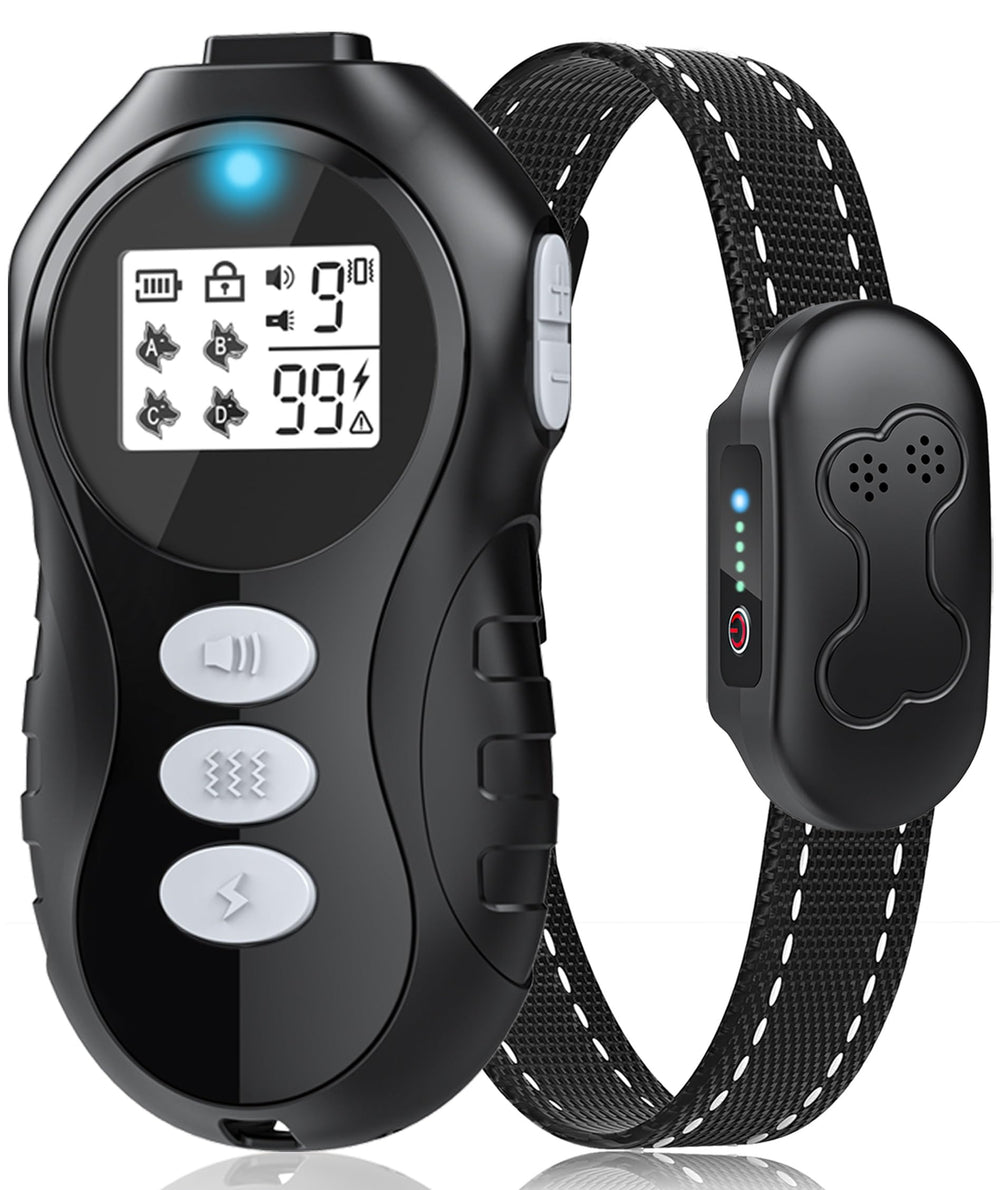 DDZ dog training collar with remote for precise training at home and yard