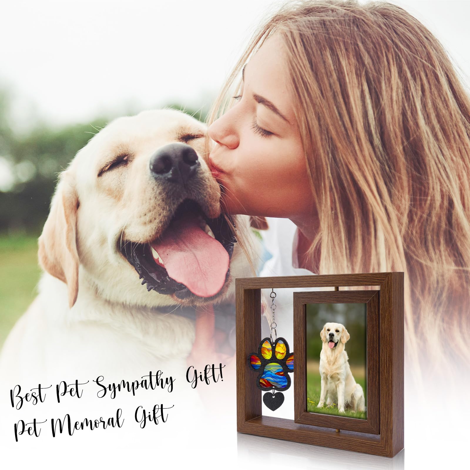 DearKeeps ready-to-gift frame, no assembly, ideal for comforting friends.
