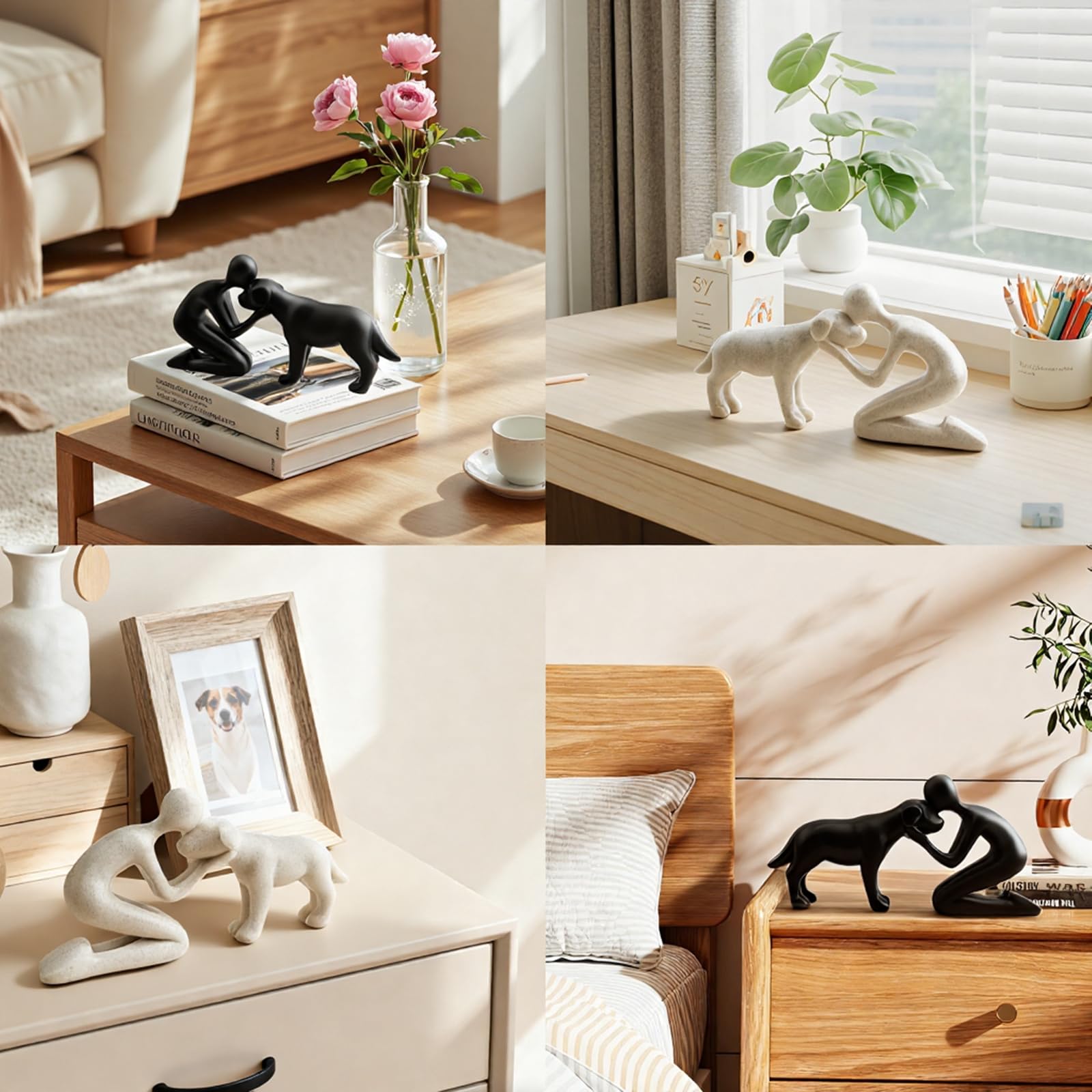 DearKeeps resin-detailed sculpture showing semi-handmade textures for lasting display.