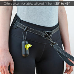 DearWells hands-free dog walking setup supports steady posture during runs