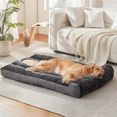 DEBANG HOME dog bed pillow design closeup showing head support