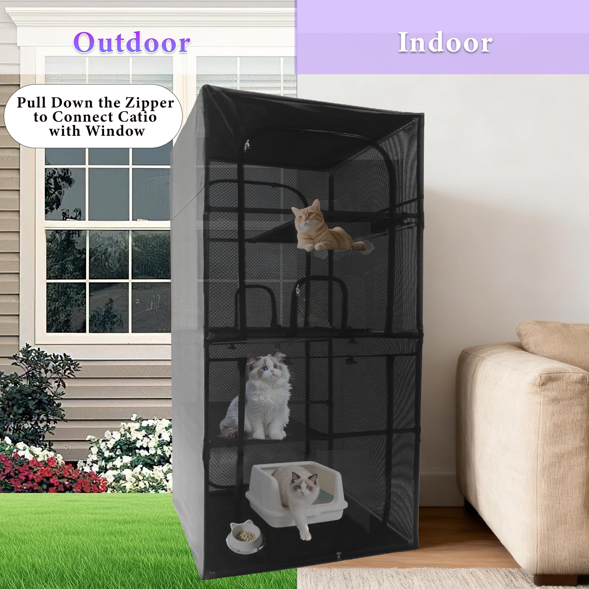Deblue Catio tool-free assembly emphasizes quick, tool-free setup