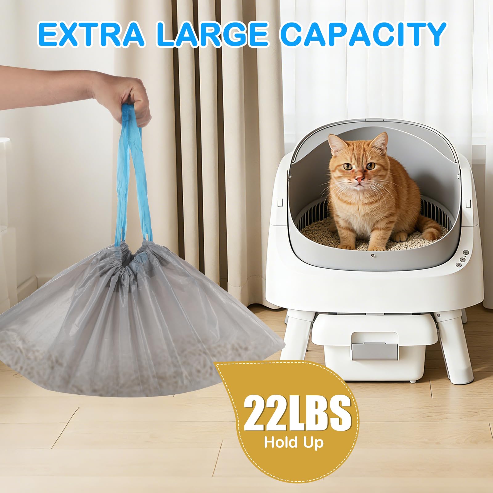 Decalare value-pack litter liners provide months of steady supplies.
