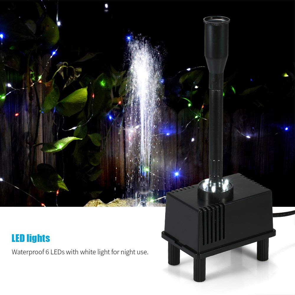 Decdeal extension feet provide stable support for outdoor fountain setups