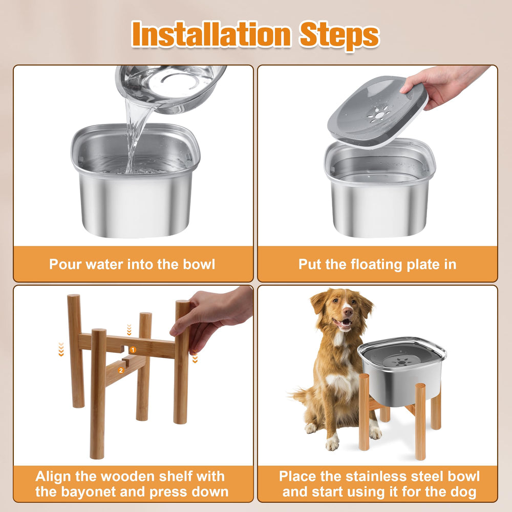 Decflow detachable wooden shelf provides sturdy support and easy relocation