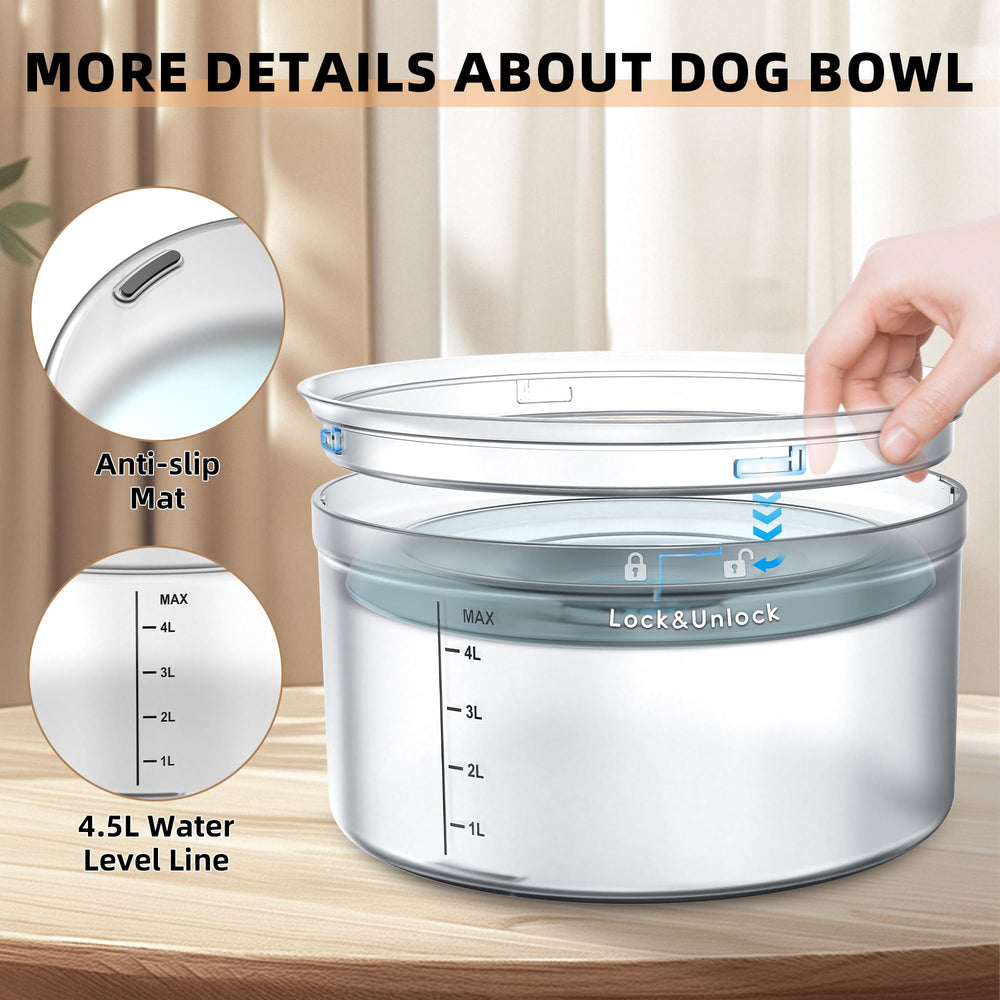 Decflow dishwasher-safe bowl simplifies cleaning after long days.