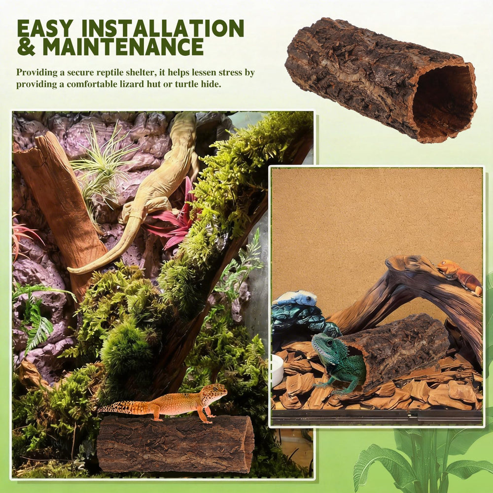 DECHOUS easy-clean surface simplifies terrarium maintenance.