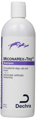 Dechra MiconaHex+Triz Shampoo bottle supports healthy pet skin