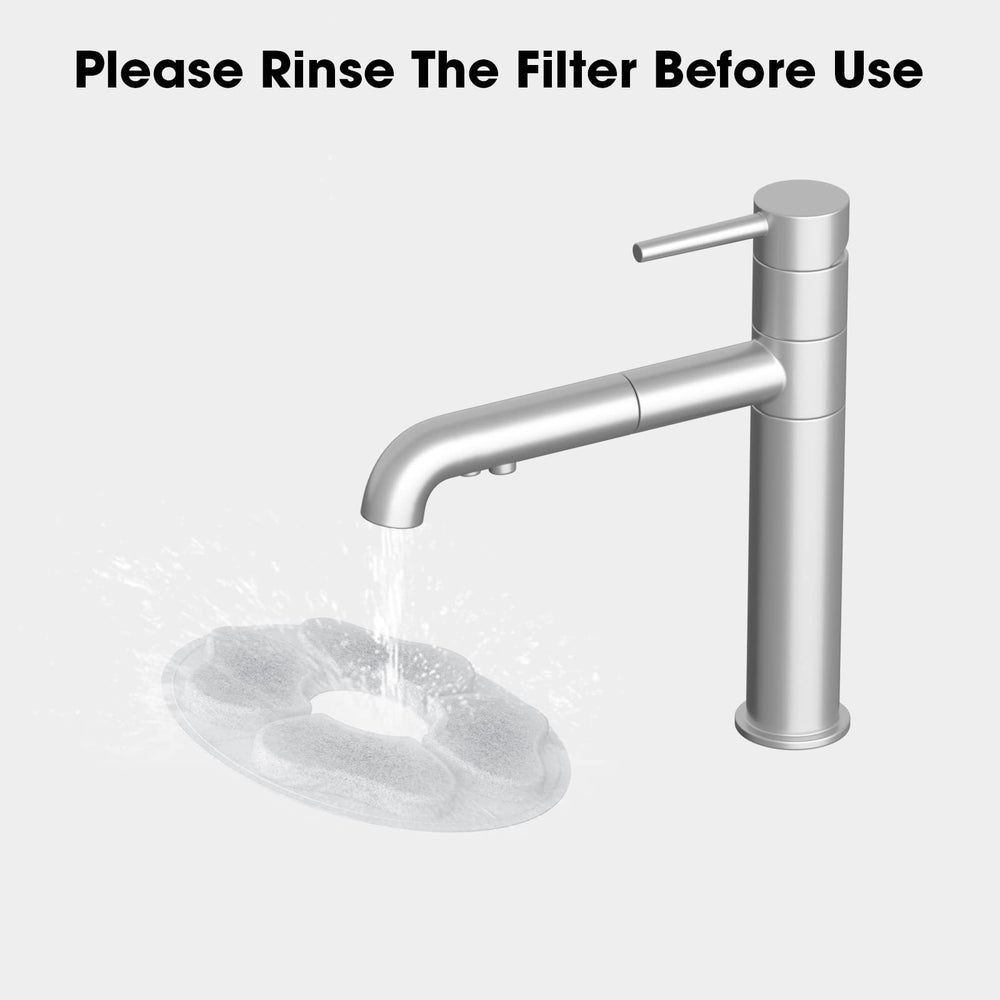 DEEIPET eight-pack replacement filters for fountains