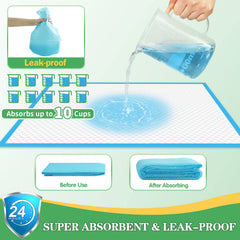 DEEP DEAR six-layer absorbent pad design for quick drying