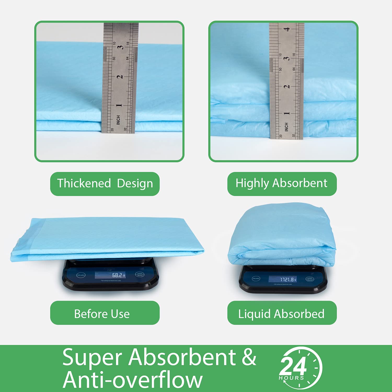 Deep Dear 26 by 30 inch size for large dogs and multi-pet use