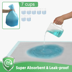 Deep Dear perforated top layer close-up demonstrates fast liquid through