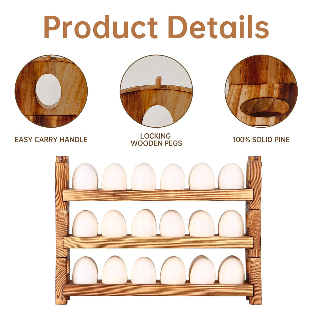 DeepRedCoast three-tier rack showing easy assembly.