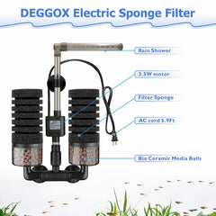 DEGGOX bio ceramic media balls aid stable biofiltration in freshwater