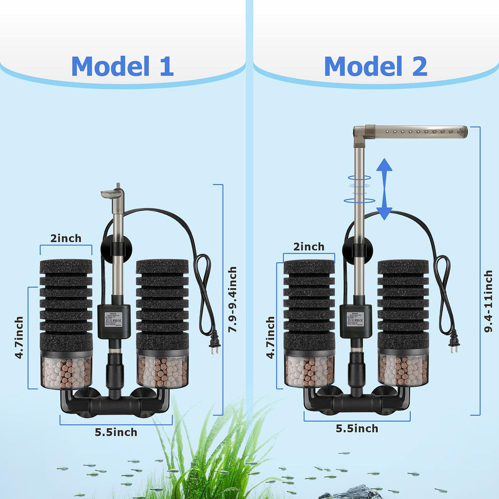DEGGOX submersible pump provides silent operation in small tanks