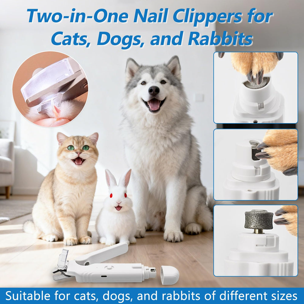 Deisunpet operates quietly to reduce pet stress during nail care.