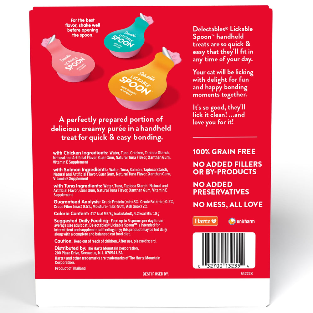Delectables Lickable Spoon eases medicine routines for pets.
