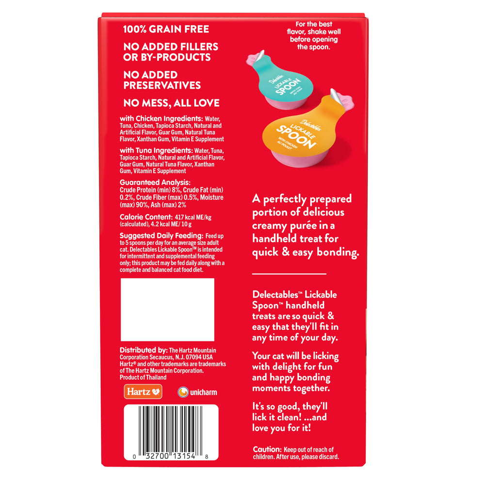 Delectables single-serve portions for easy feeding.