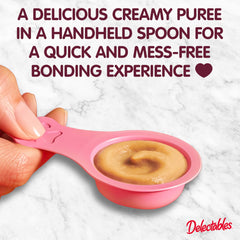 Delectables Lickable Spoon tuna portion emphasizes real fish flavor.