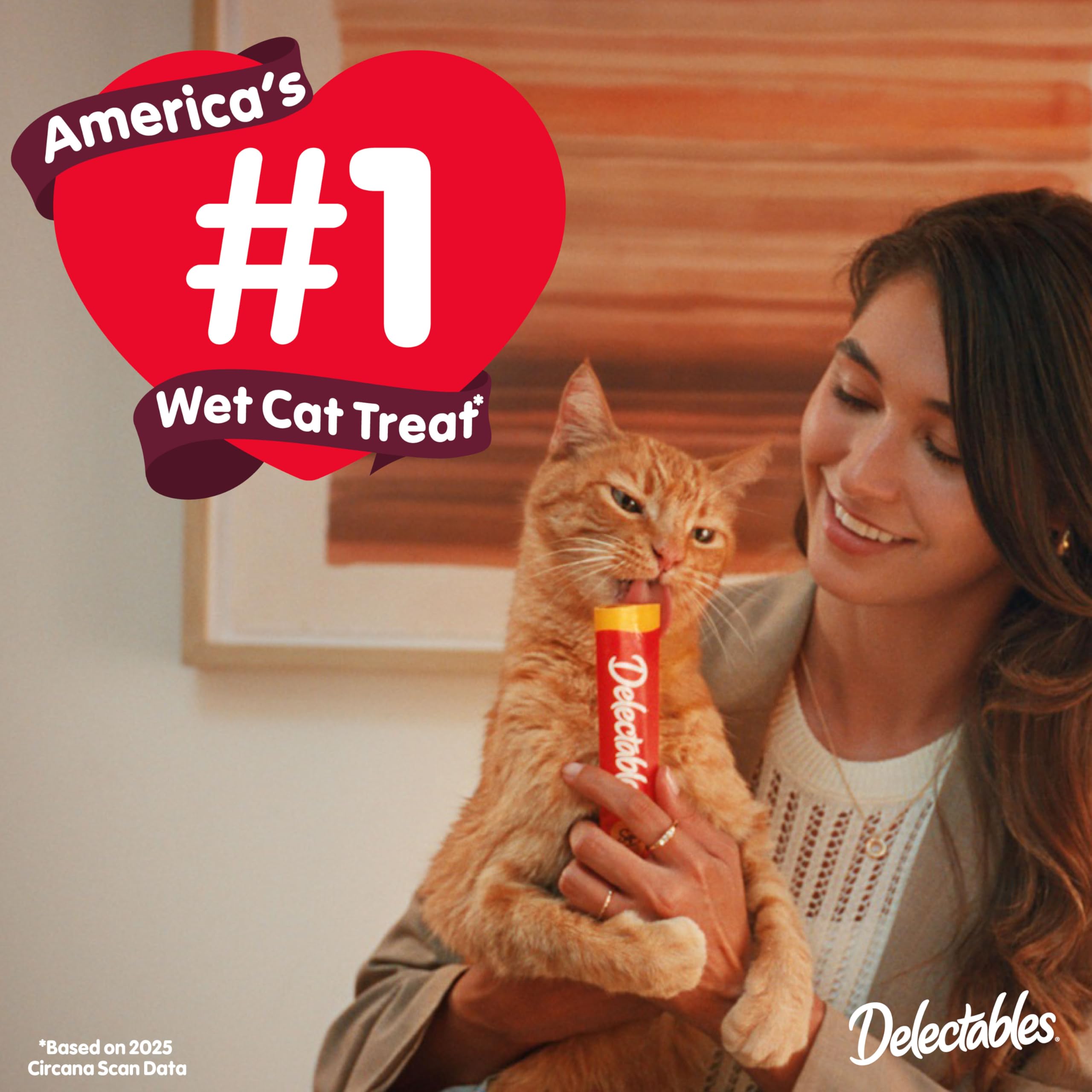 Delectables Squeeze Up grain-free formula: supports grain-free diets with no fillers.