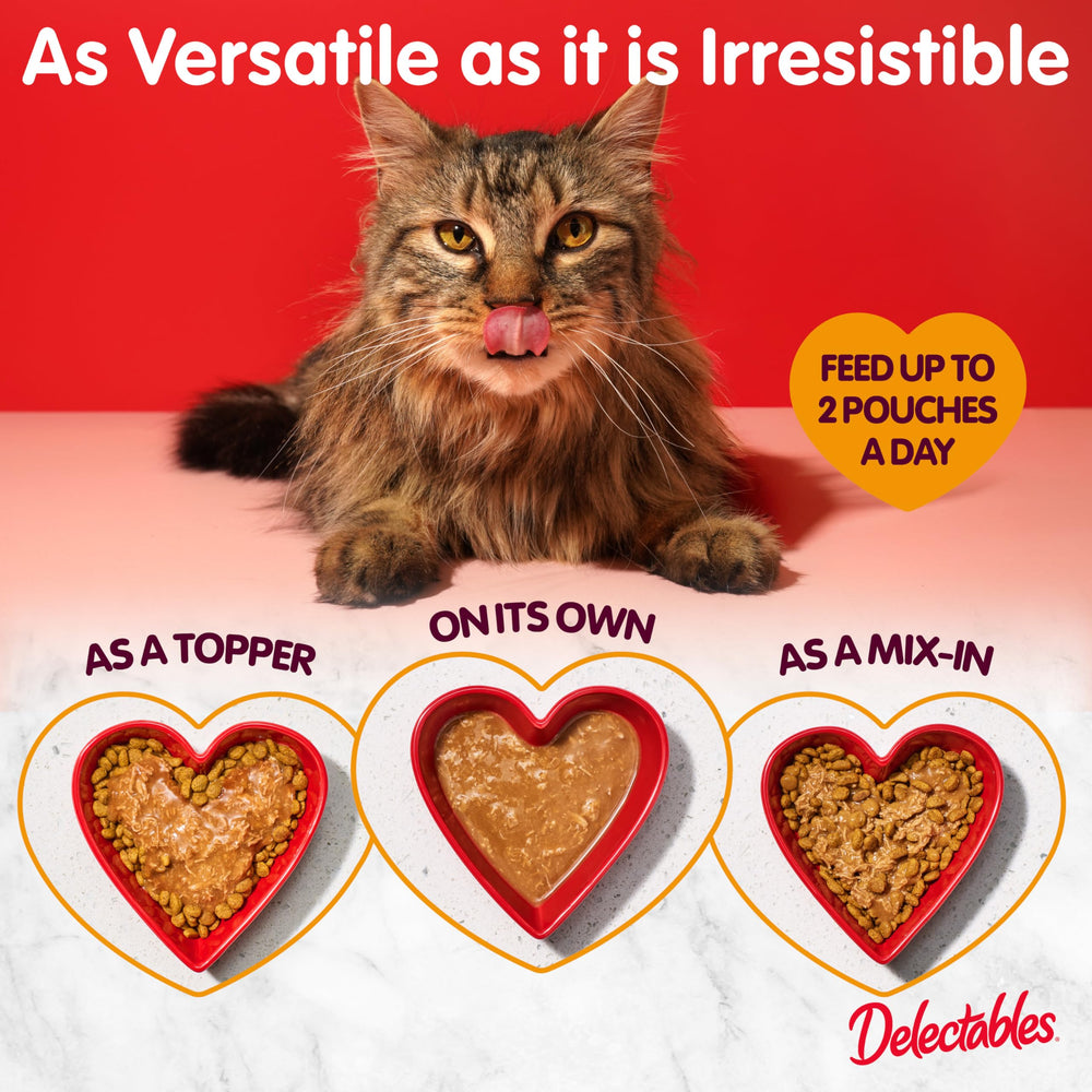 Delectables hydration-focused bisque, supports increased daily water intake when offered regularly.