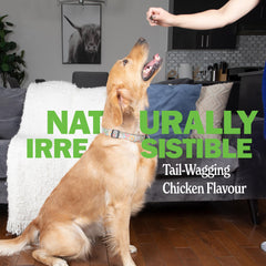 Deley Naturals hip and joint chews being served for daily use