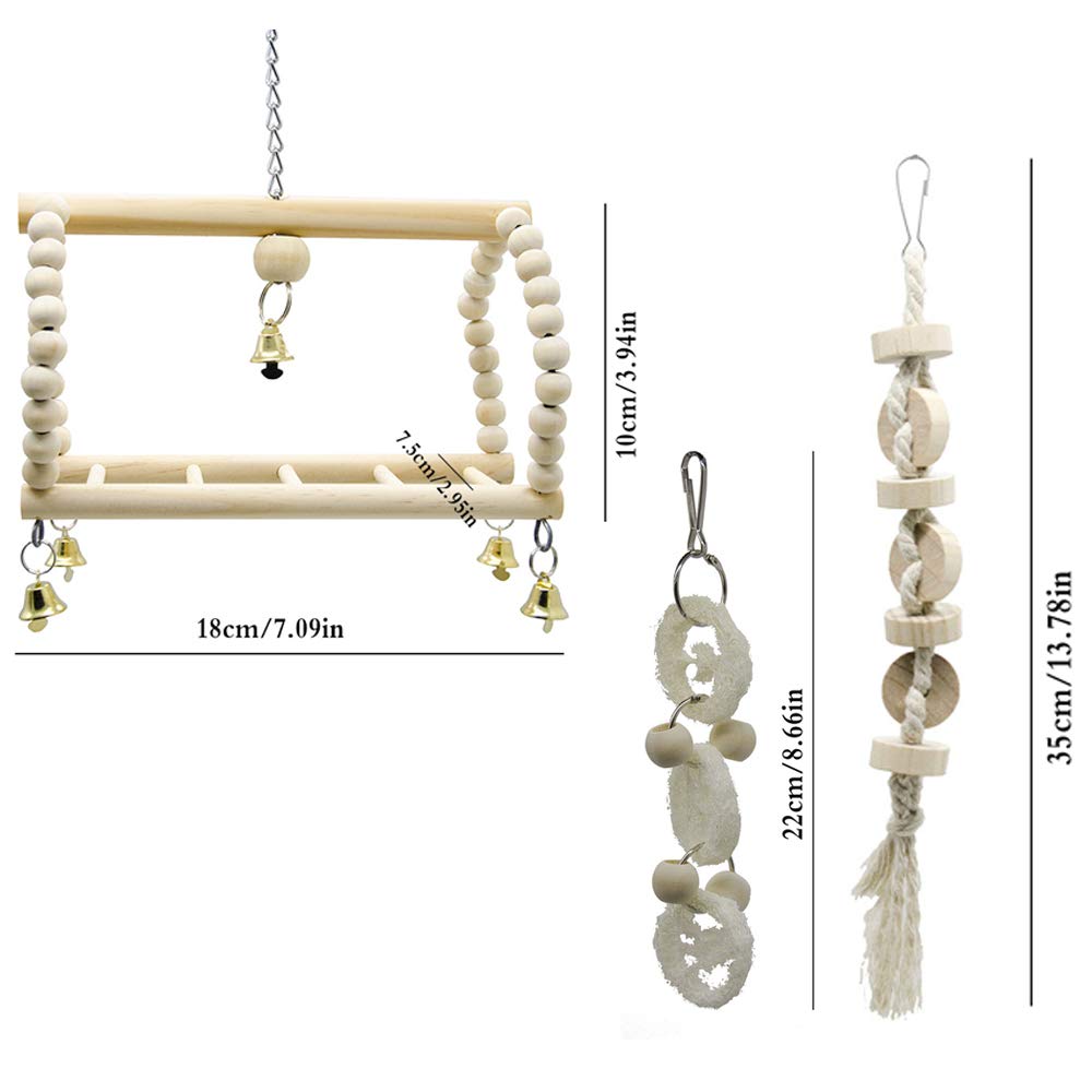 Deloky cage toy hook installation makes setup quick and secure.