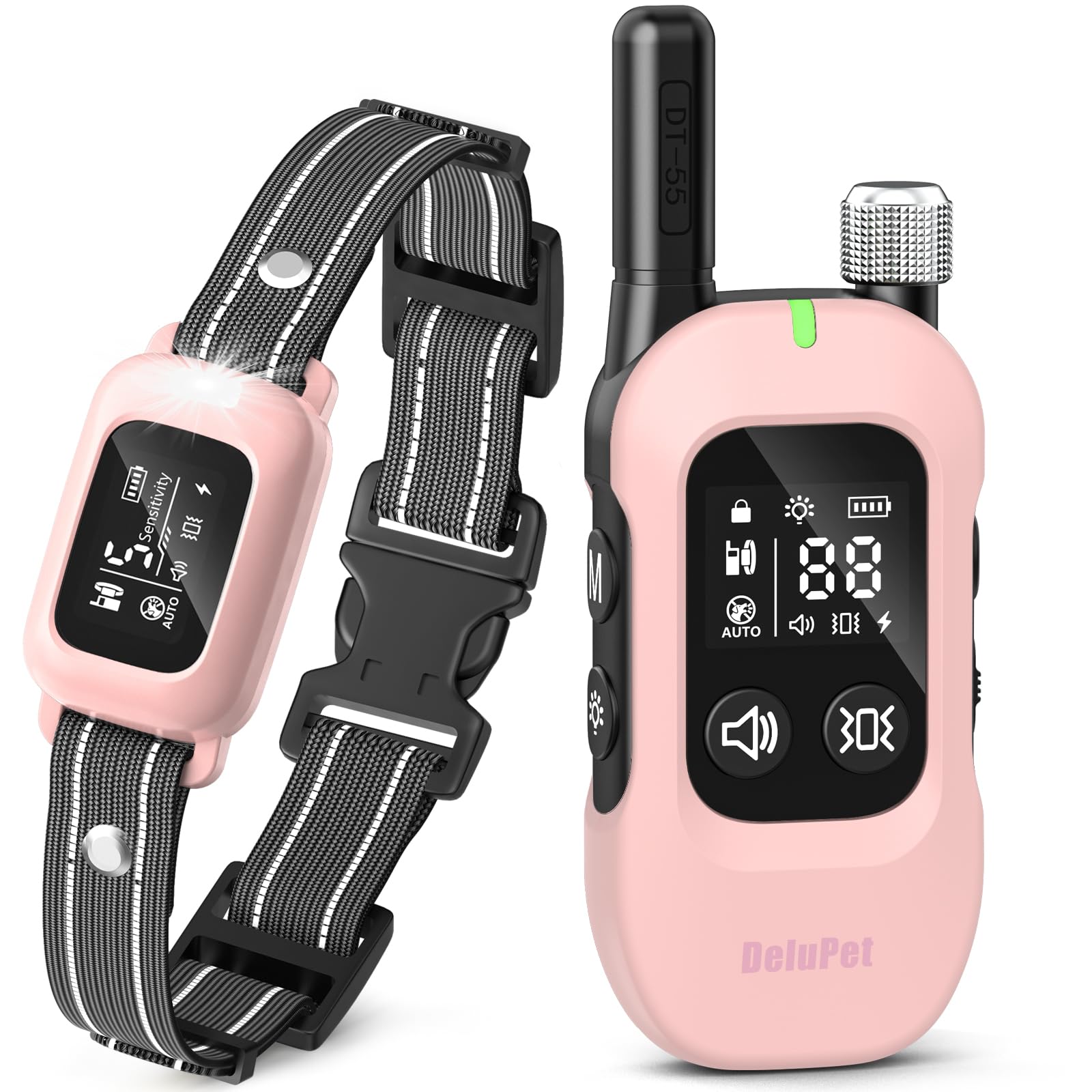 Delupet 2-in-1 collar and remote for hands-free training at home