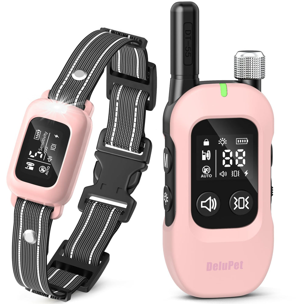 Delupet 2-in-1 collar and remote for hands-free training at home