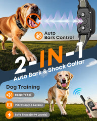 Delupet AI bark detection system prevents false triggers during training.