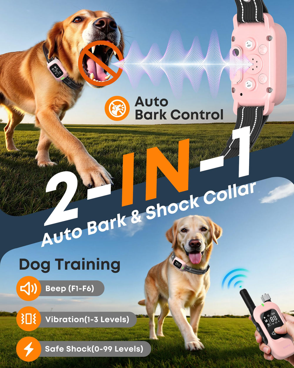 Delupet AI bark detection in action for precise control