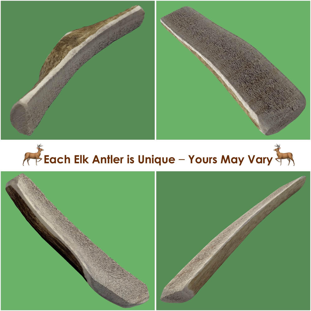 Deluxe Naturals Elk Antler Chews supports daily dental care and fresh breath.