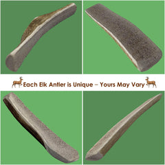Deluxe Naturals Elk Antler Chews supports daily dental care and fresh breath.