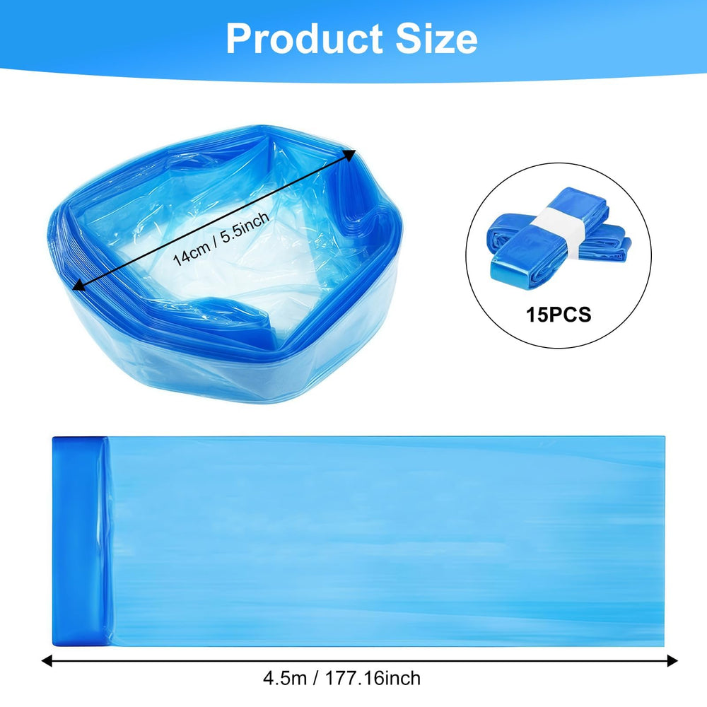 DEMCERT tear-resistant PE material protects contents during disposal.