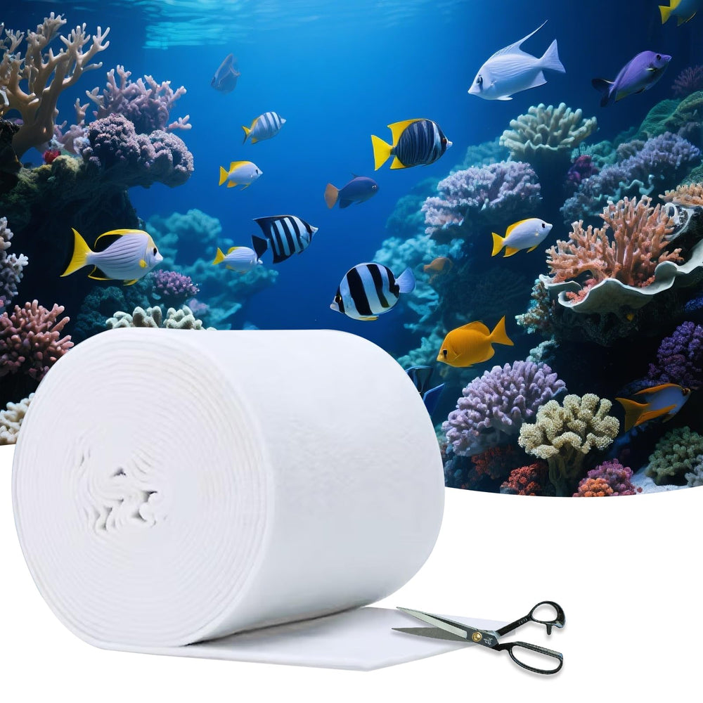 Demiwise aquarium filter pad ultra-fine 50 micron for crystal-clear water.