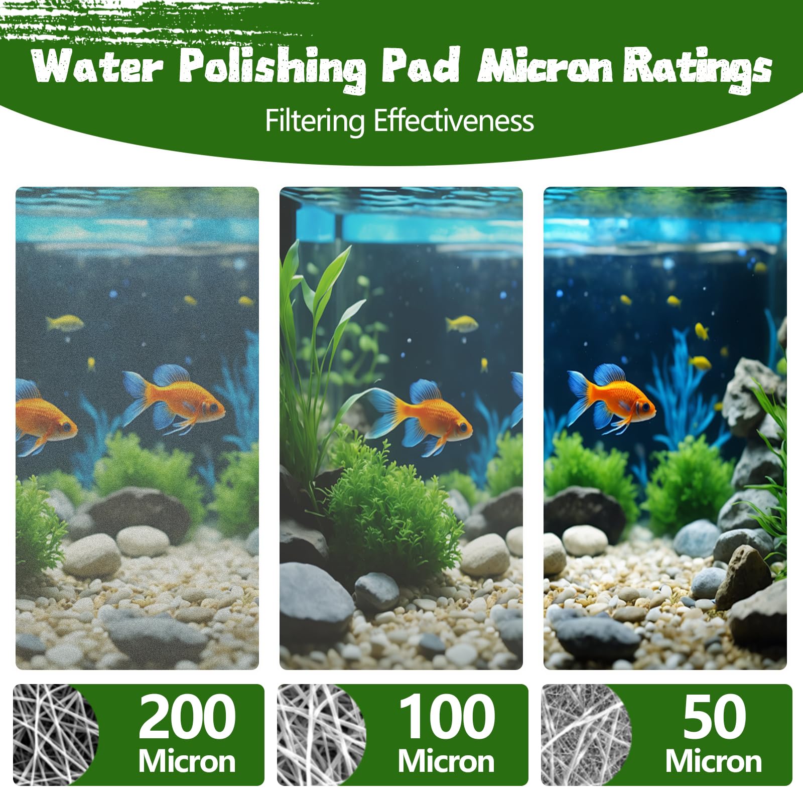 Demiwise compatible with Fluval, Eheim, AquaClear filters.