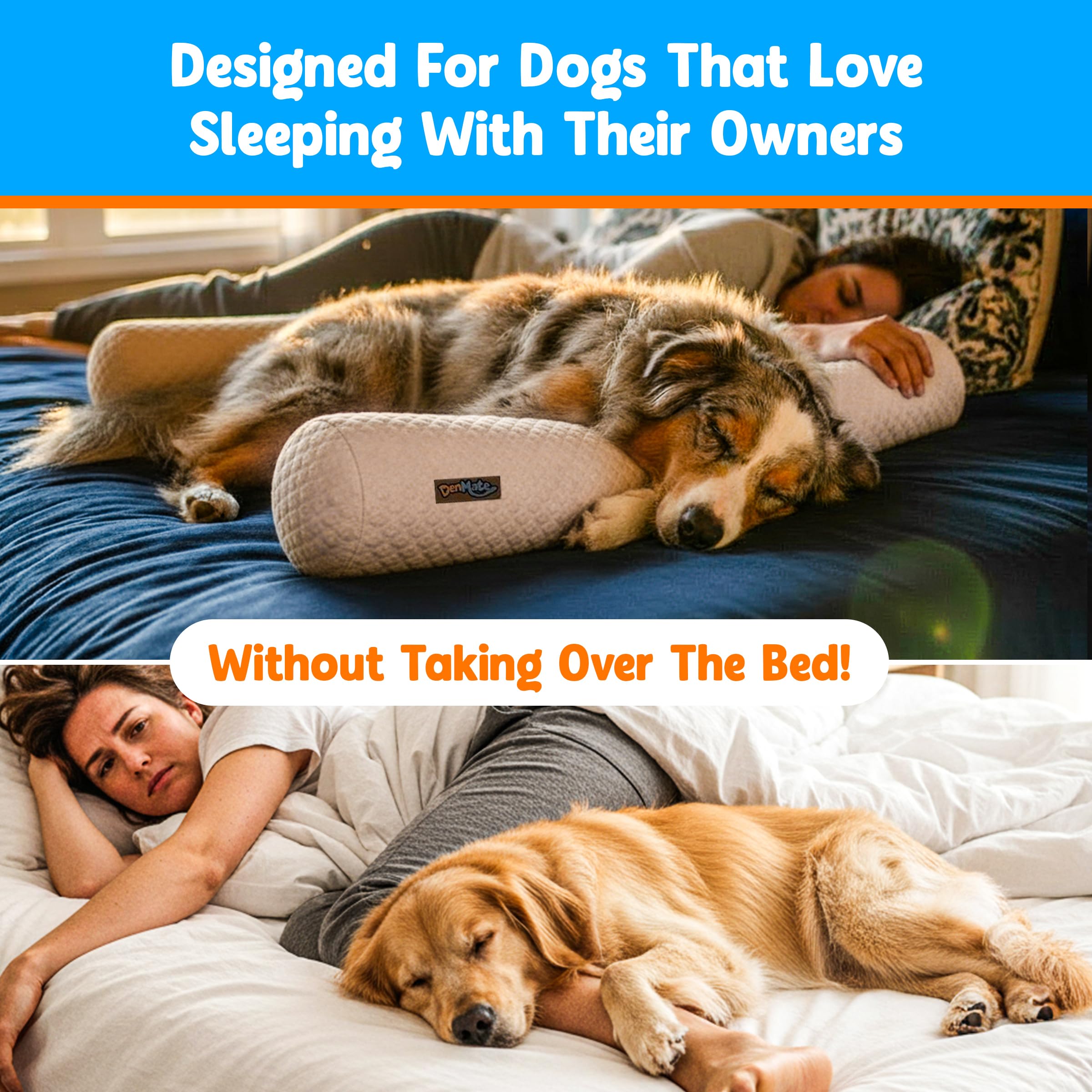 DenMate patent-pending co-sleep design stabilizes night movement.