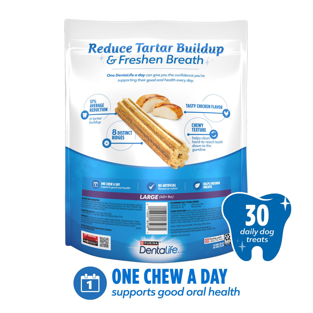 Dentalife DentaLife breath-freshening chicken treats for daily care