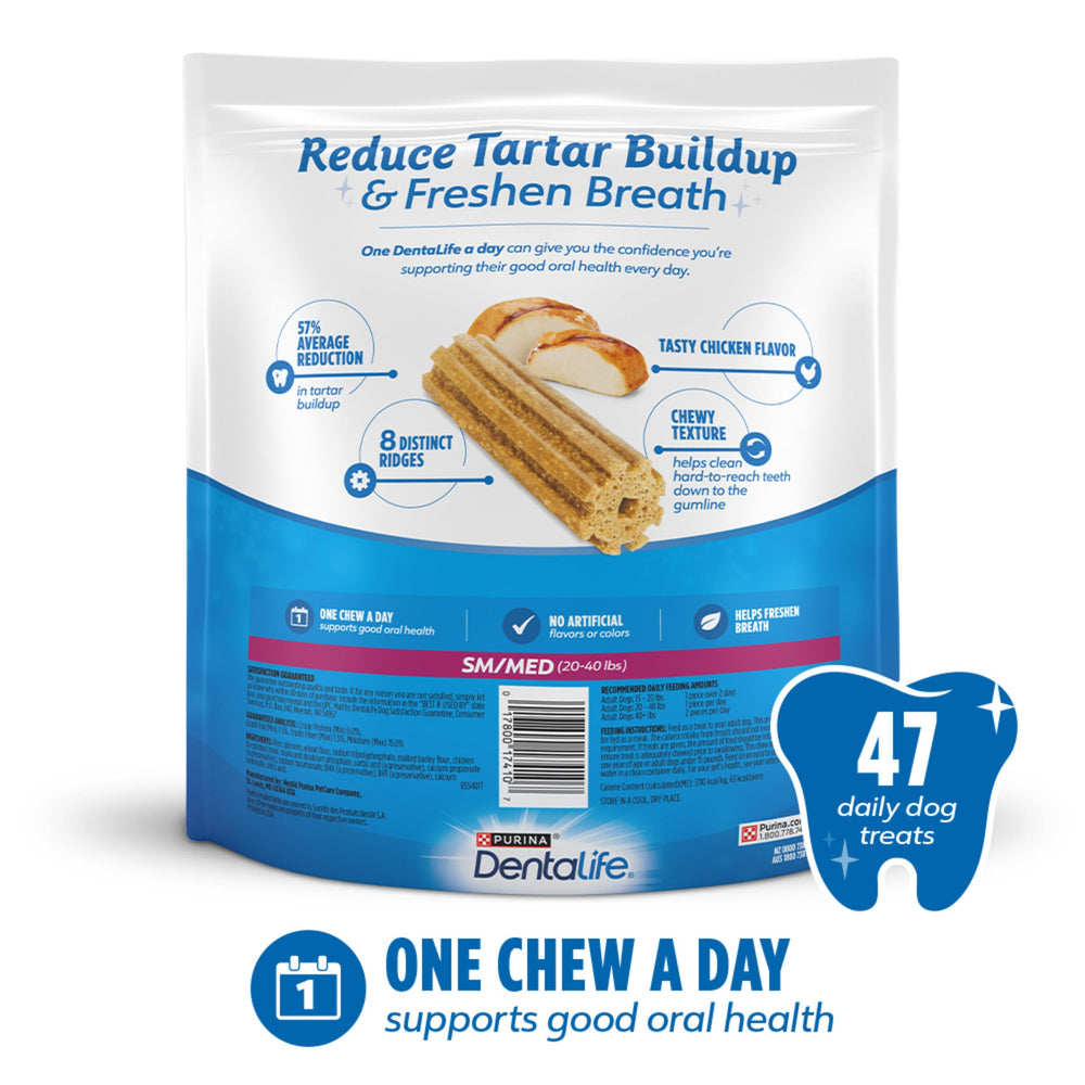 Dentalife DentaLife resealable pack graphic highlights convenience and freshness