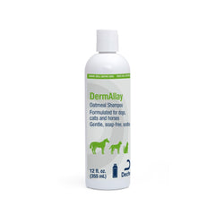 DermAllay Oatmeal Shampoo bottle for gentle cleansing and sensitive skin care.