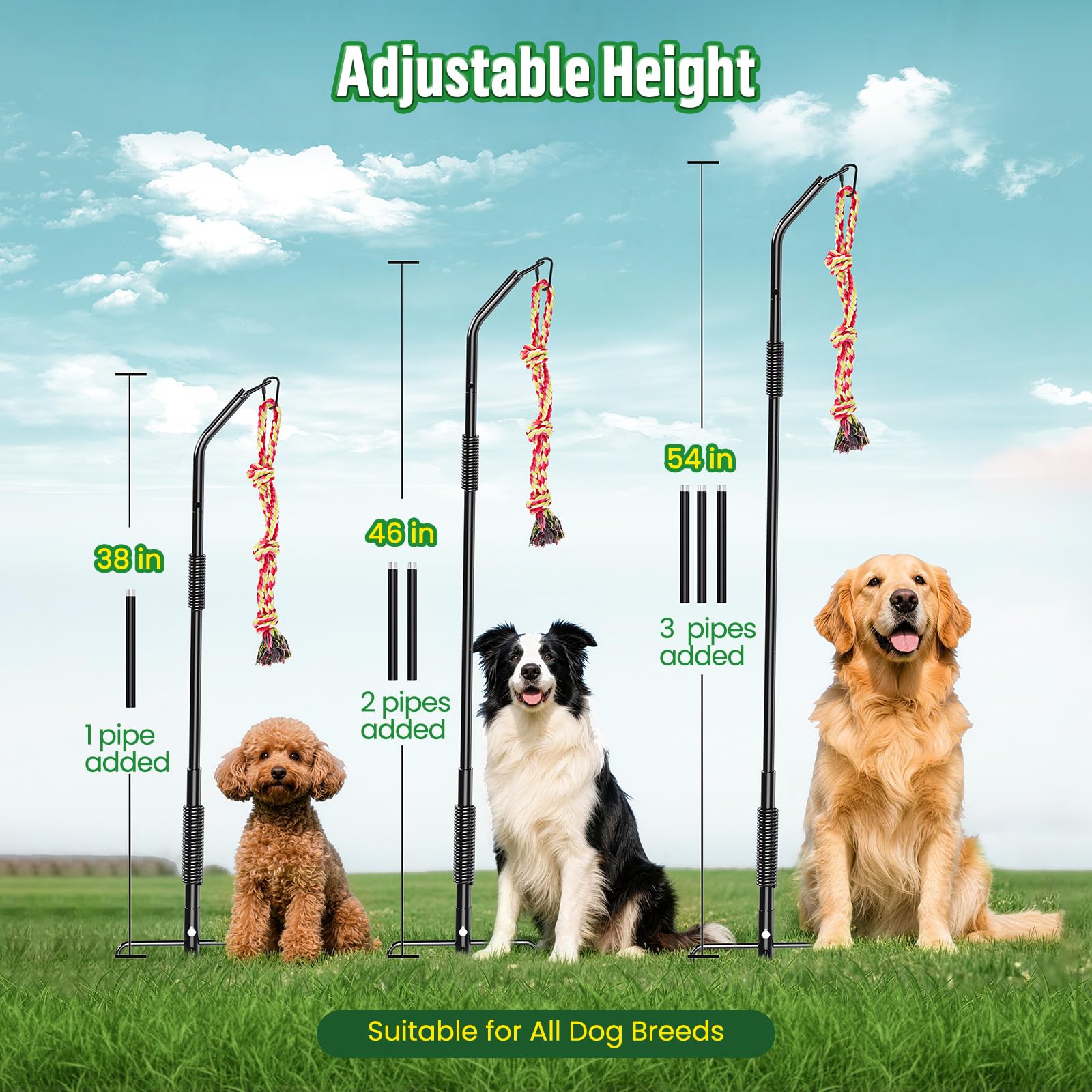 DESELL Tether Tug dual-lock clip ensures secure rope attachment.