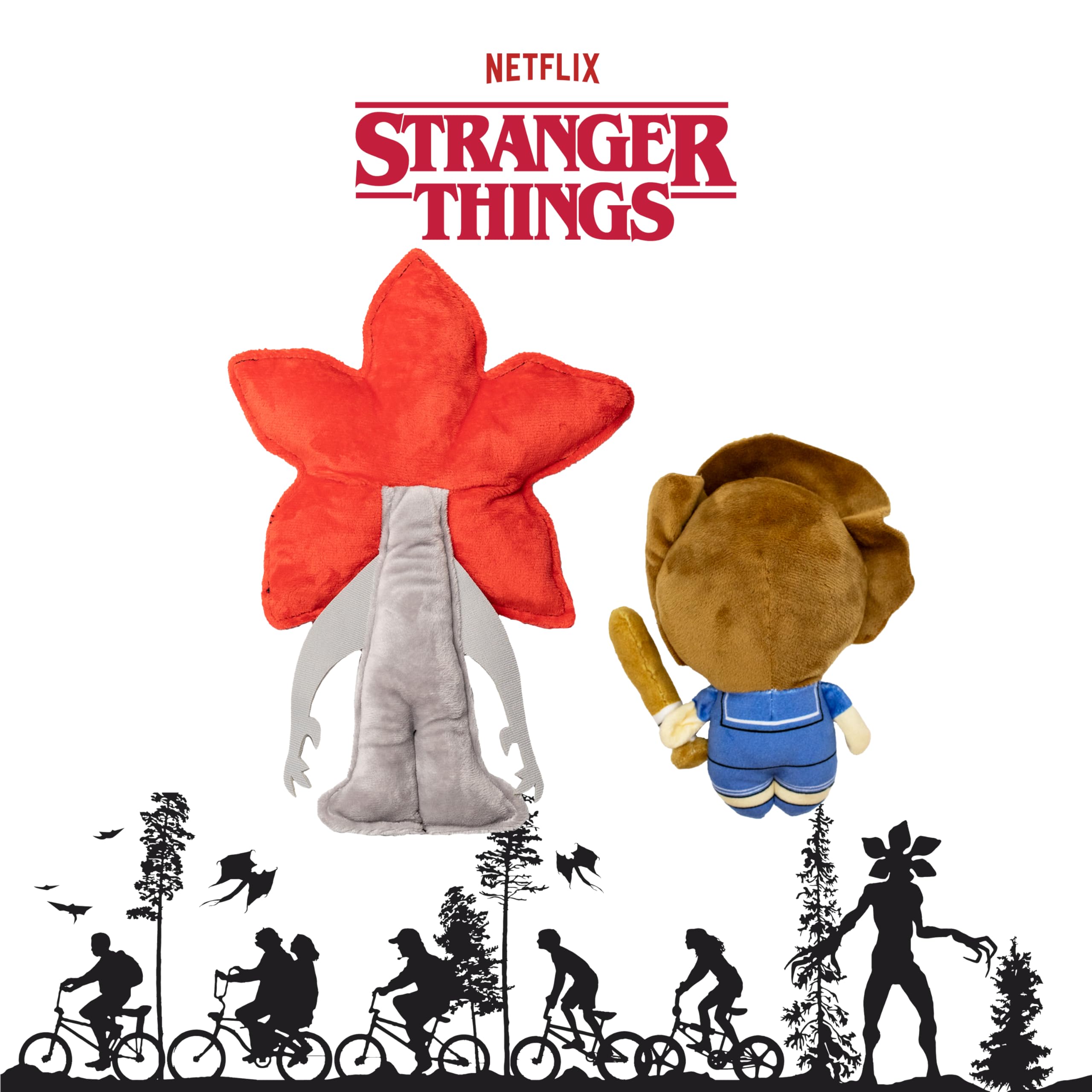 Design LAB Stranger Things indoor play toy, great for gentle dog boredom relief.